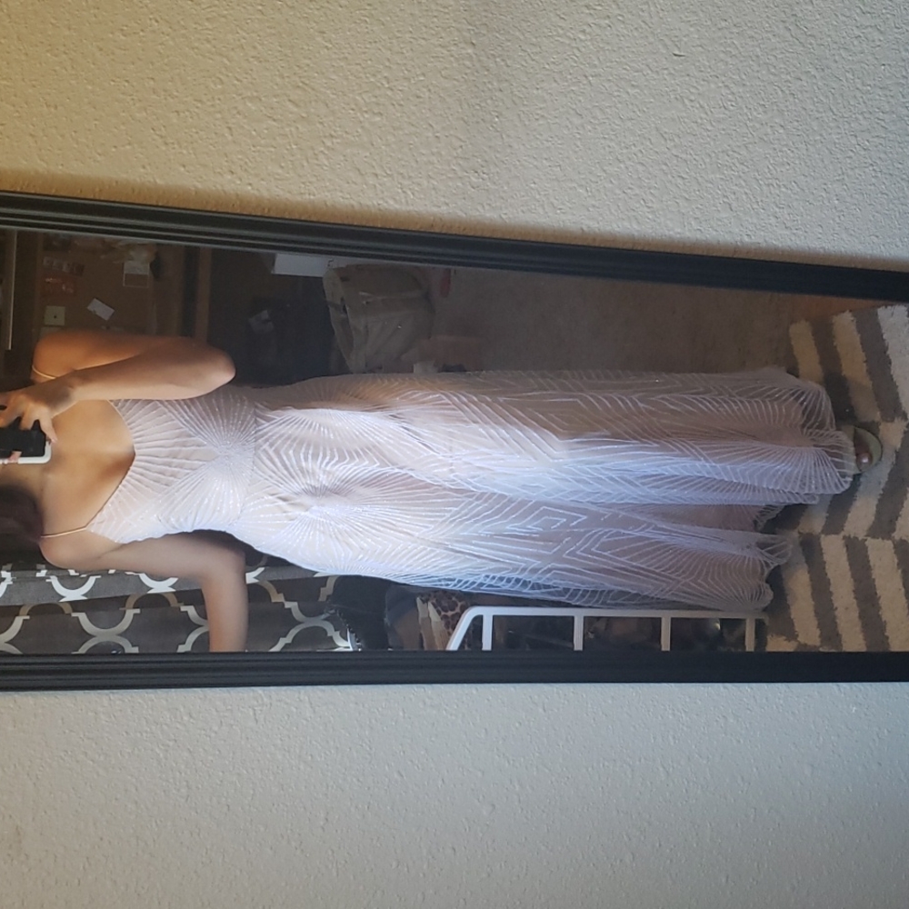 Sequence reception/prom/wedding dress